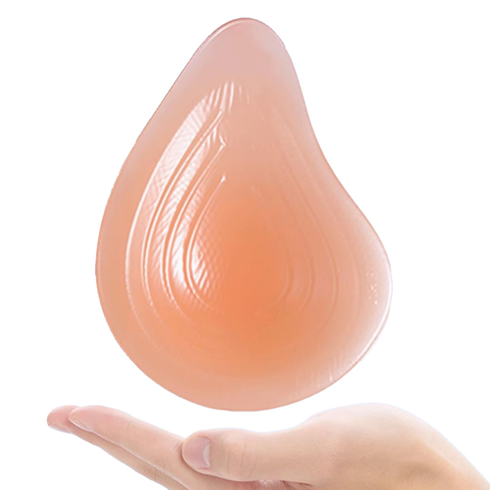 DD/cup（900g/pair）,OSEMISS Jedna para asymetrycznych samoprzylepnych wkładek do biustonosza silikonowe formy piersi dla transwestytów mastektomii transseksualistów cosplay
