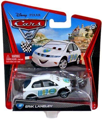 / Pixar CARS 2 Movie 1:55 Die Cast Car Erik Lanely [WGP Starter]