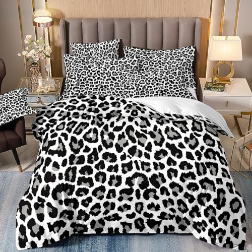 NPCEED Bettwäsche 135x200 Leopardenmuster,Buntes Leopard Bettwäsche Set für Jungen Mädchen Erwachsene,Bettwäsche Sexy Leopardenmuster mit Kissenbezug 50x75 cm (Stile8,135x200cm) 2 NPCEED Bettwäsche 135x200 Leopardenmuster,Buntes Leopard Bettwäsche Set für Jungen Mädchen Erwachsene,Bettwäsche Sexy Leopardenmuster mit Kissenbezug 50x75 cm (Stile8,135x200cm)