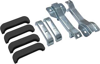 UINIEBOOM 4-Row Heavy Duty Radiator Bracket Kit 1099ZB/1099ZC for Chevy Blazer Suburban GMC Jimmy C10-C30 Trucks 1967-1972