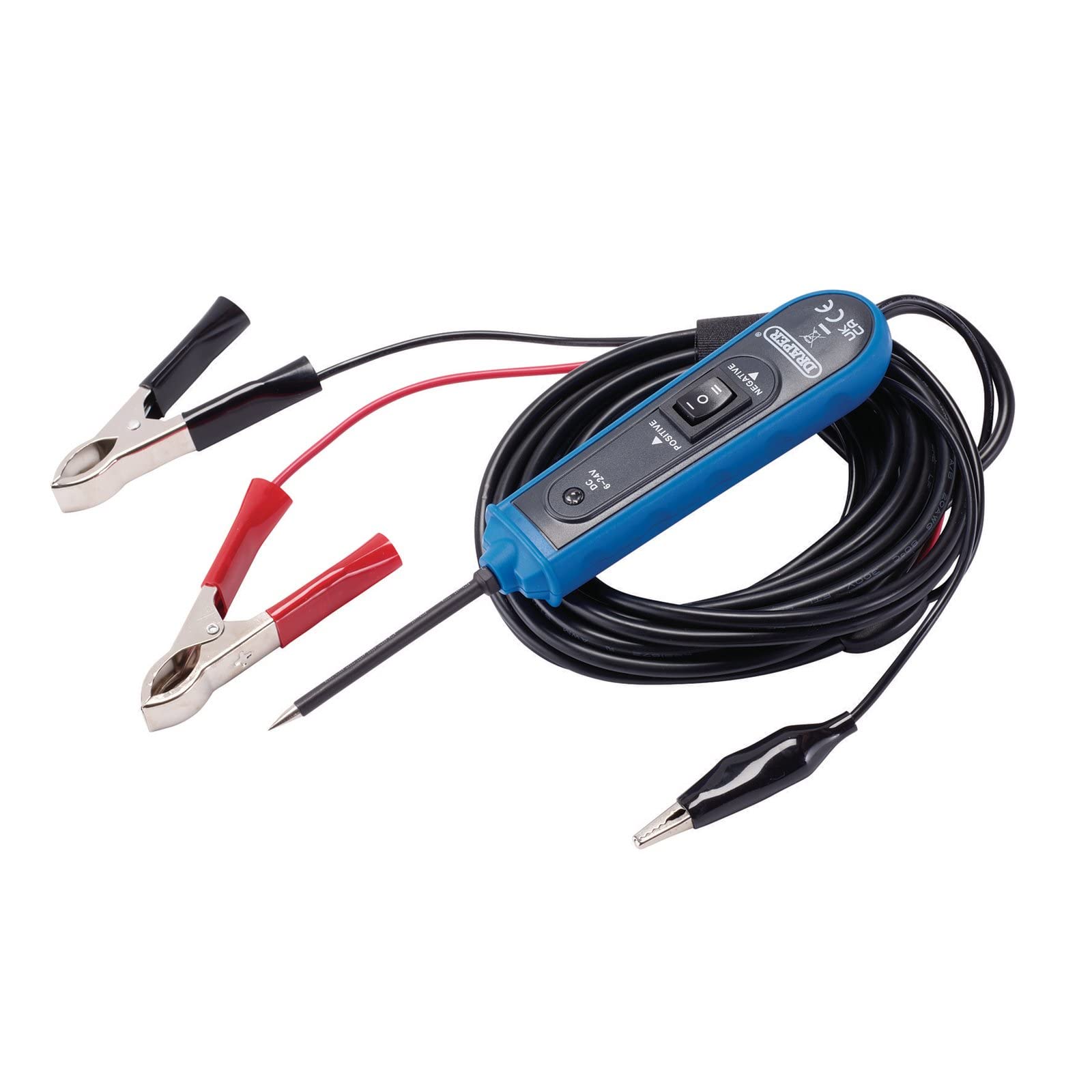 61820 6-24V Auto Probe DC Power Circuit Electrical Tester, Blue and Black, One Size