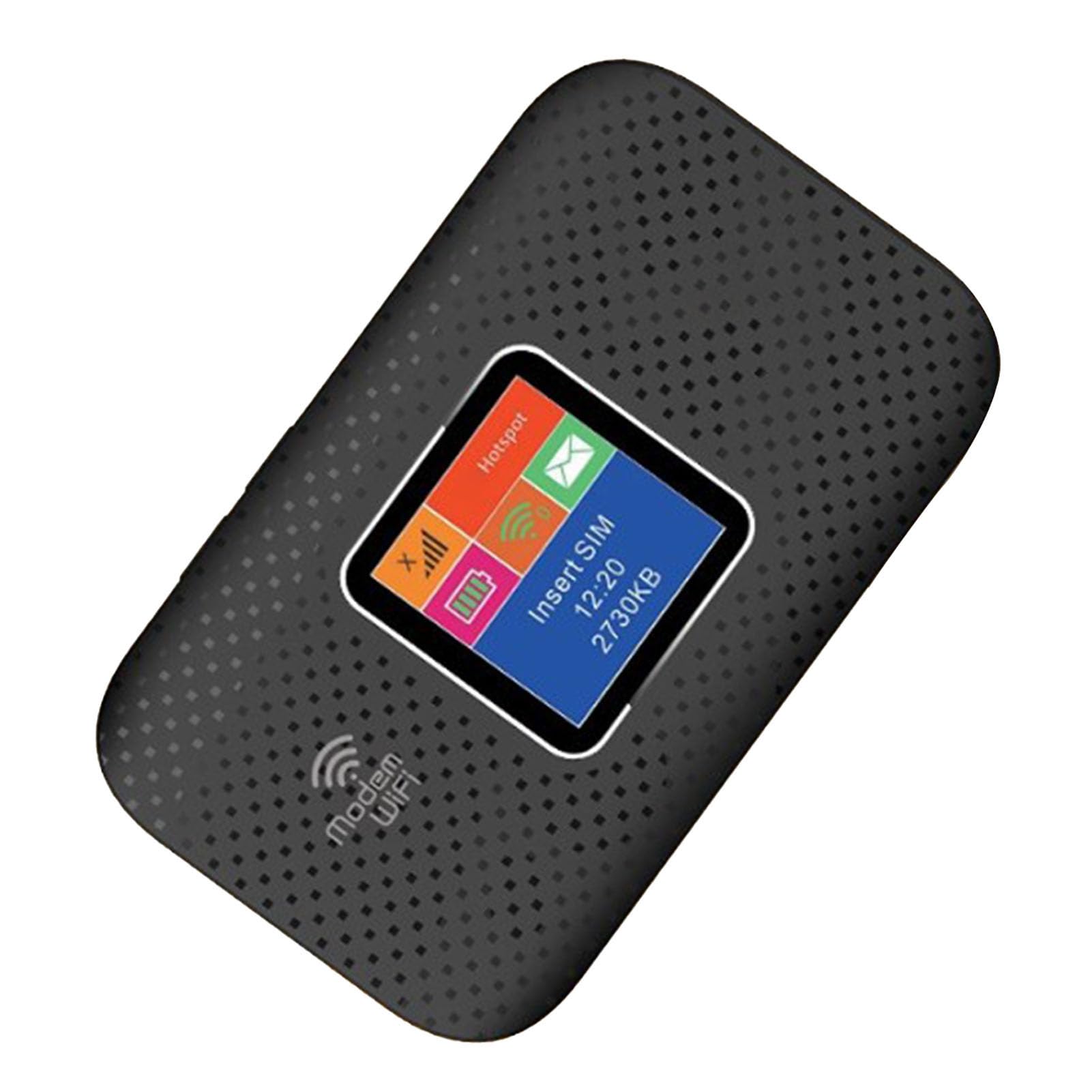 Ejoyous Router 4G Portatile con Slot per Scheda SIM, 3000mAh