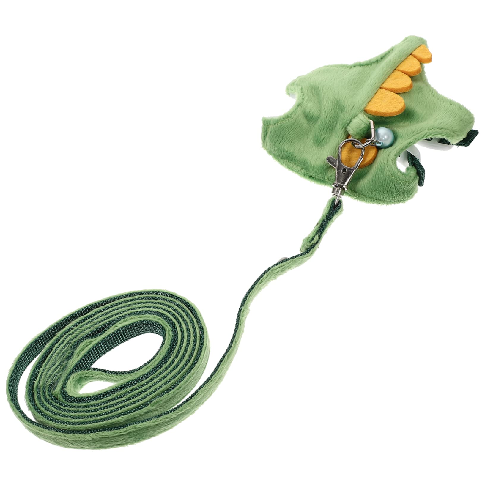 Ipetboom 5pezzi Guinzaglio Per Furetti e Guinzaglio Per Passeggiate Forniture Per Animali Domestici Con Motivo Dinosauro Ottimale Per Comfort e Controllo