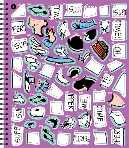 Brain Games - Sticker by Number: Snoopy (Officially Licensed Peanuts Product) Spiral-bound – January 15, 2026 - Image 5