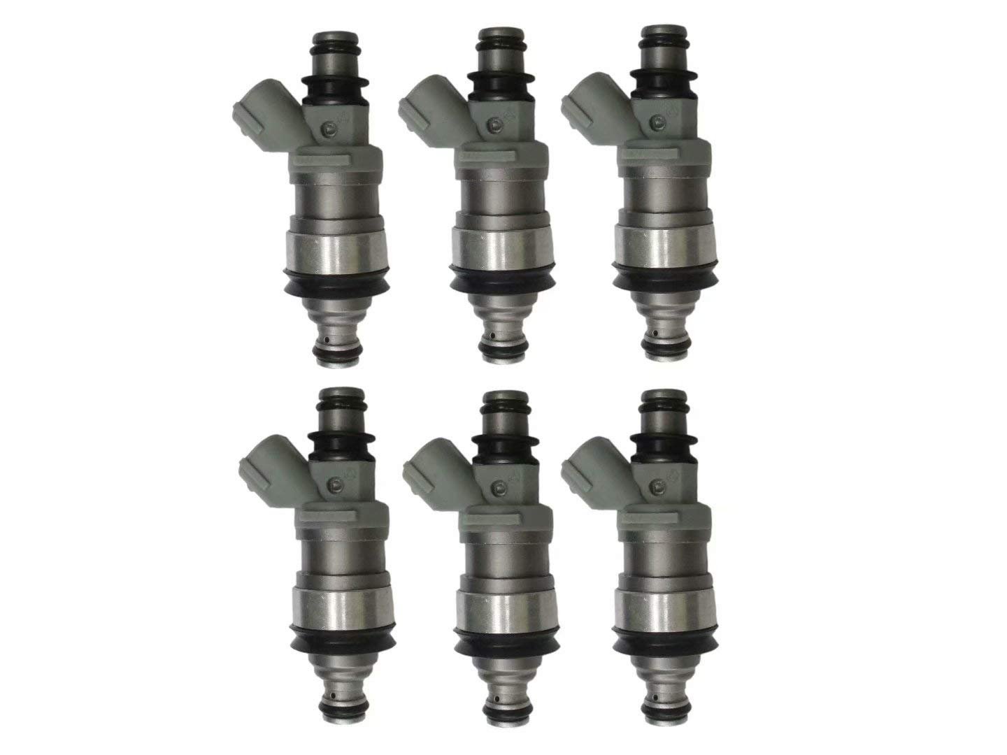SET of 6 Fuel Injector 23250-62030 Fit for 1992-98 Toyota 4Runner T100 Camry 3VZ 3.0, 5VZ 3.4