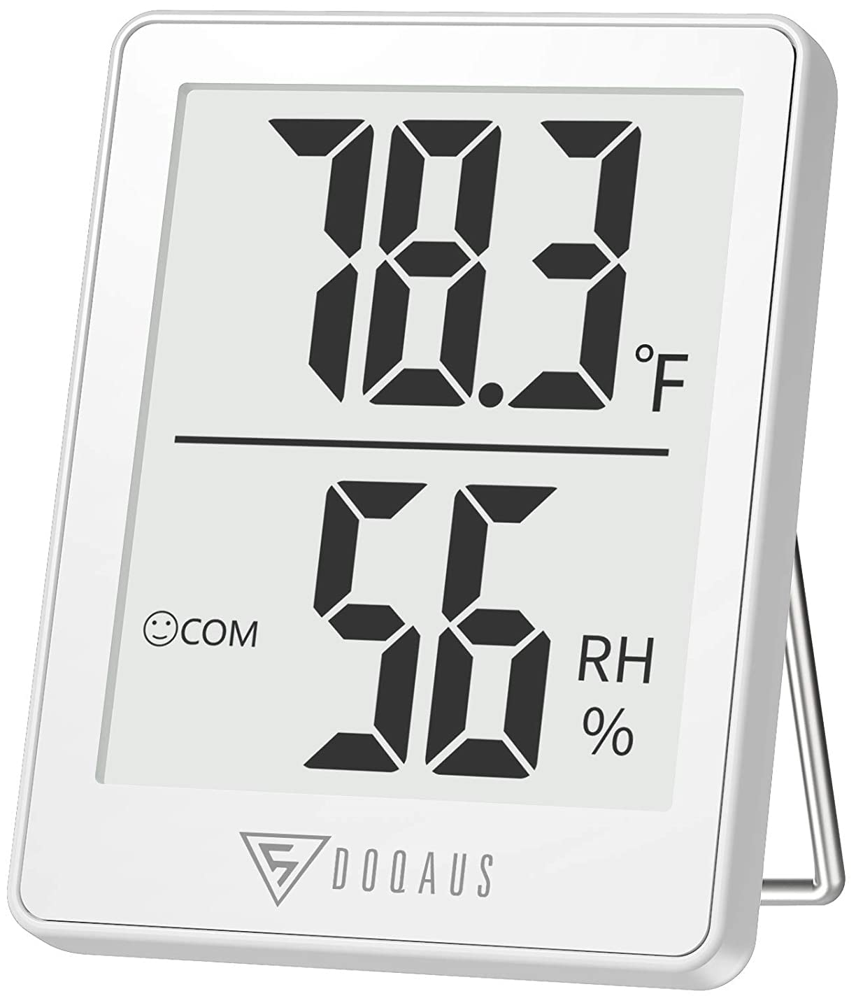 DOQAUS Digital Hygrometer Indoor Thermometer, Humidity Meters, Room Thermometer and Humidity Gauge with Accurate Temperature Humidity Monitor for Home, Greenhouse, Baby Room, Mini Hygrometer for Gifts