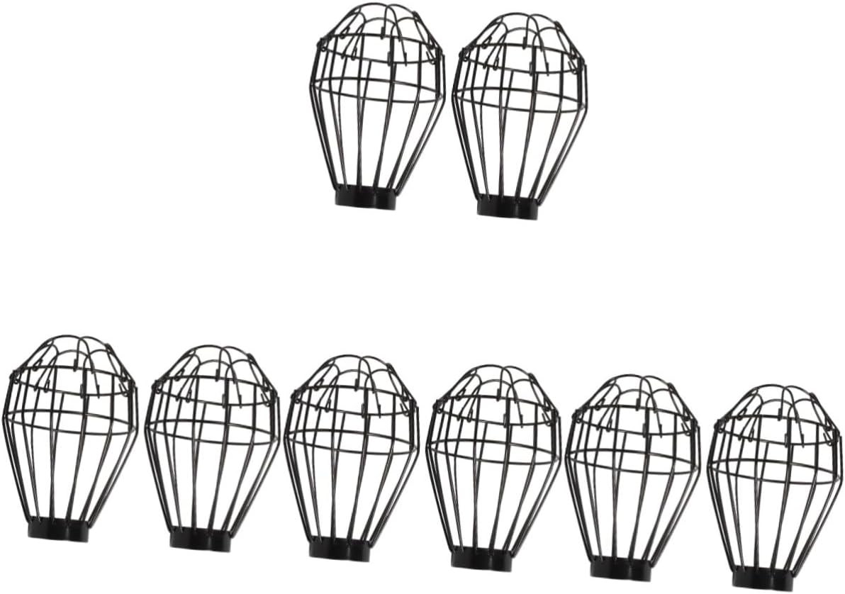 GLEAVI 8pcs Lamp Shade for Reptile Habitat Heat Lamp Cover Scalding Mesh Guard Safe and Accessory for Terrariums and Cages