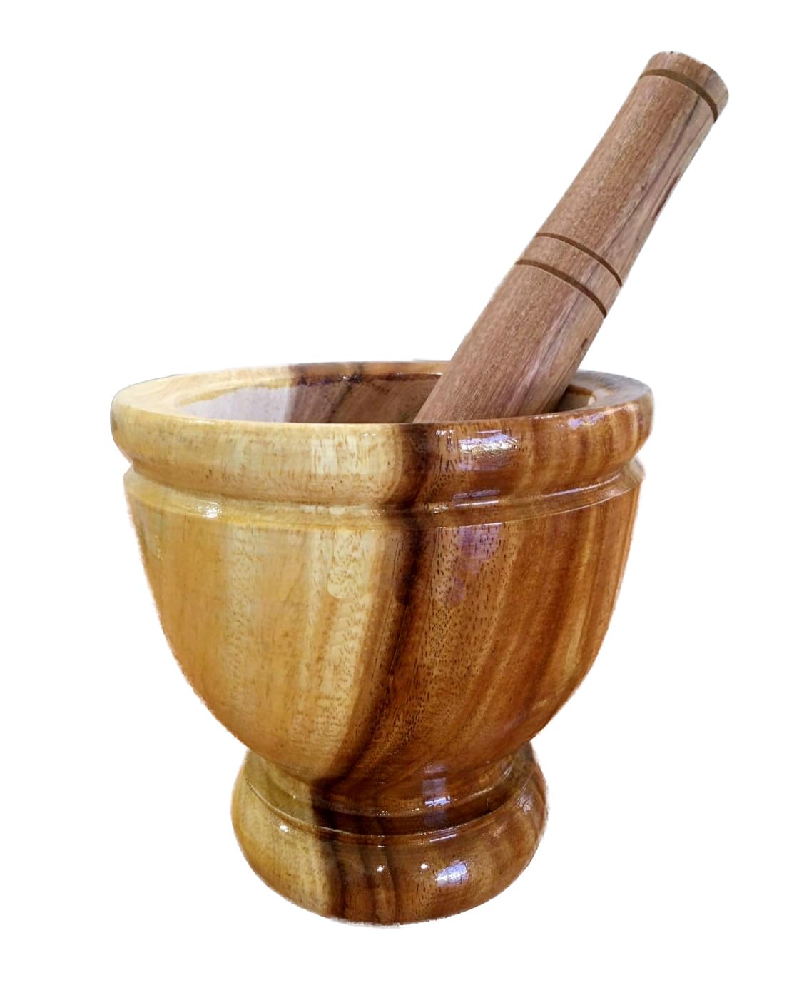 Amazon.co.jp: タイ木製すり鉢、すりこぎ粉砕、パパイヤサラダ