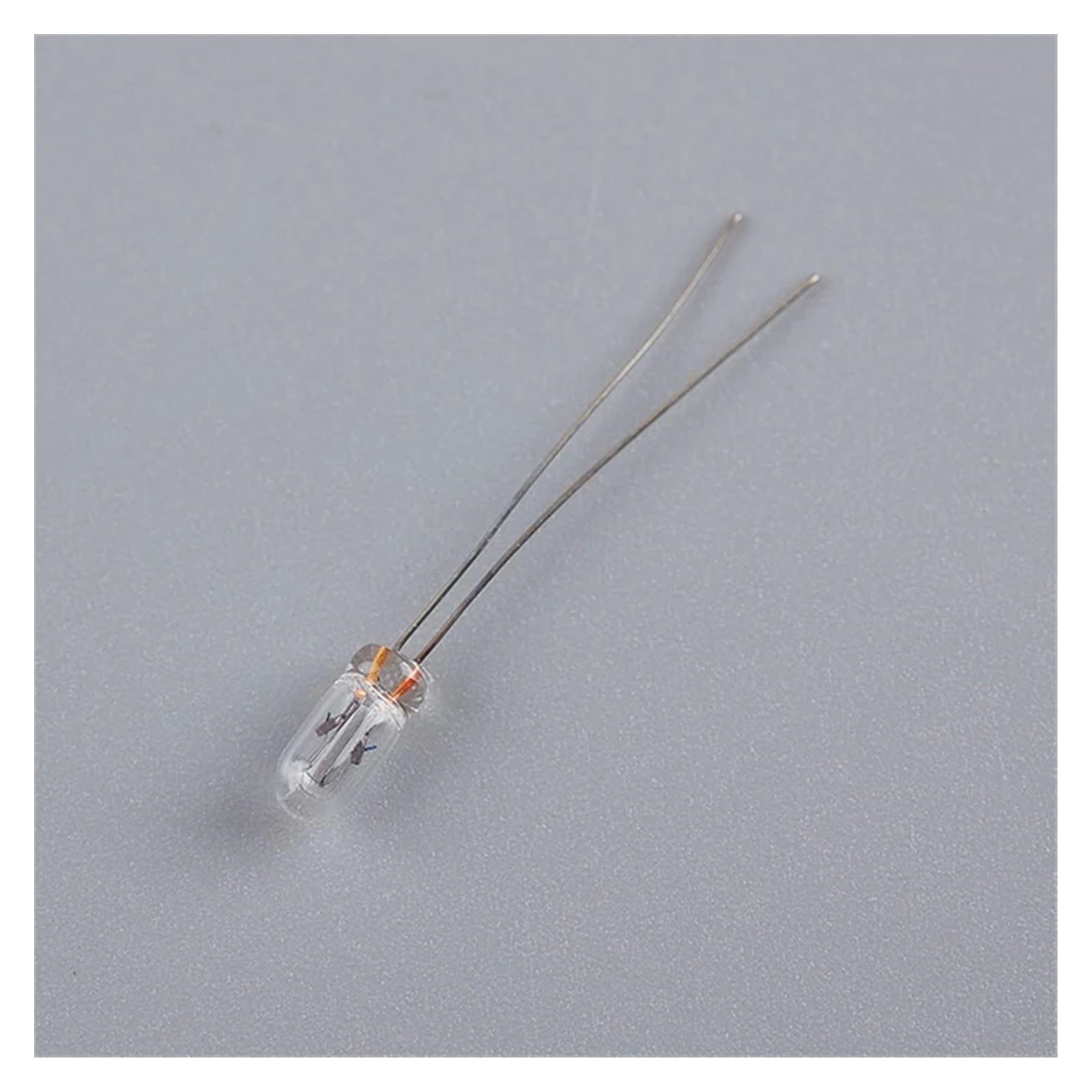 DYYK 10/25/50pcs/lot Miniature 0.07A 3mm 4mm 5mm 3V/6V/9V/12V/24V Mini Lamp Light Bulb Edison Incandescent Filament Rice (Color : 10Pcs, Size : 9V_4MM)