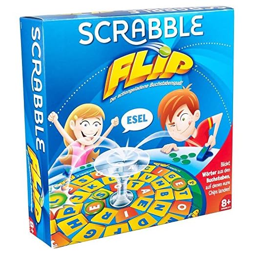 Mattel CJN60 Spiele - Scrabble Flip Brettspiel