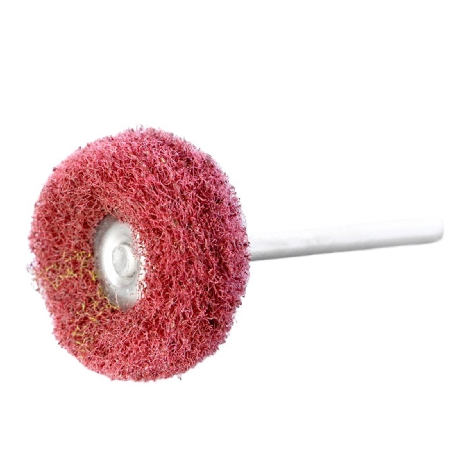 Set di lucidatura for lucidatura della testa di levigatura for molatura in fibra di nylon Mini spazzola for lucidatura Ruota abrasiva(Red,3mm shank -50pcs)