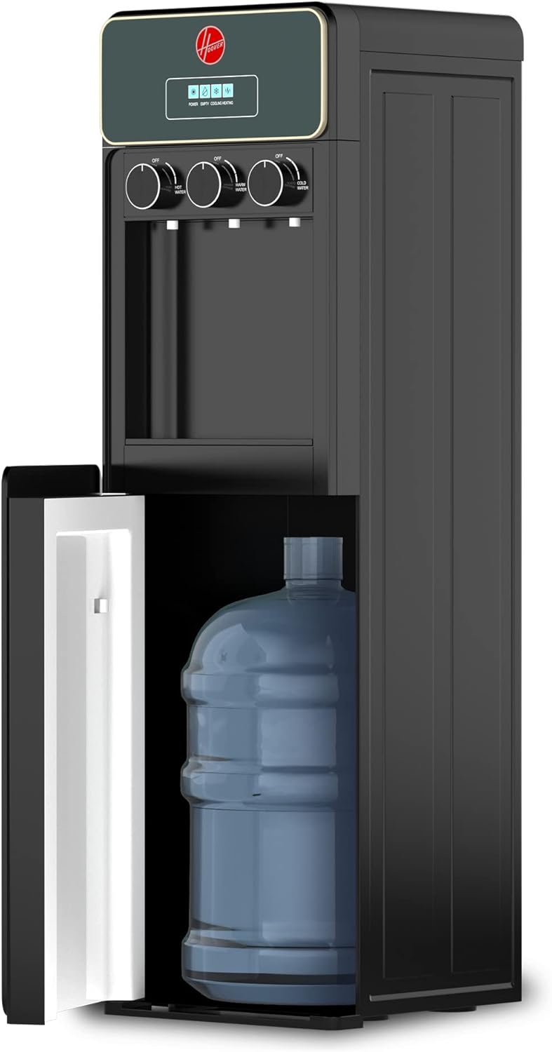 Hoover Bottom Loading Water Dispenser With Indicator Light, Knob