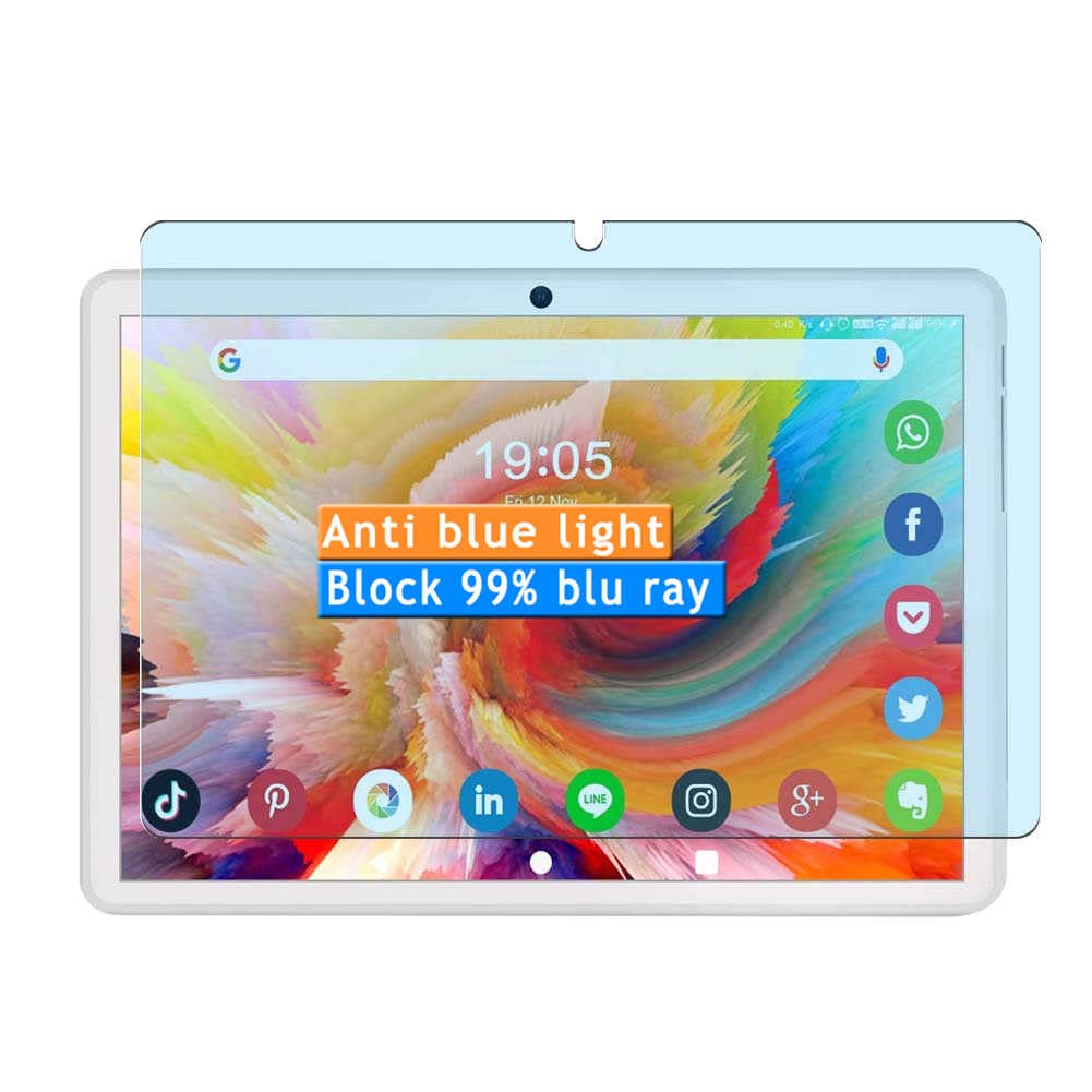 Vaxson2-Pack Anti Blue Light Screen Protector, compatible with MEIZE K101 TABLET 10.1", TPU Guard Film Protectors Sticker [NOT Tempered Glass] New
