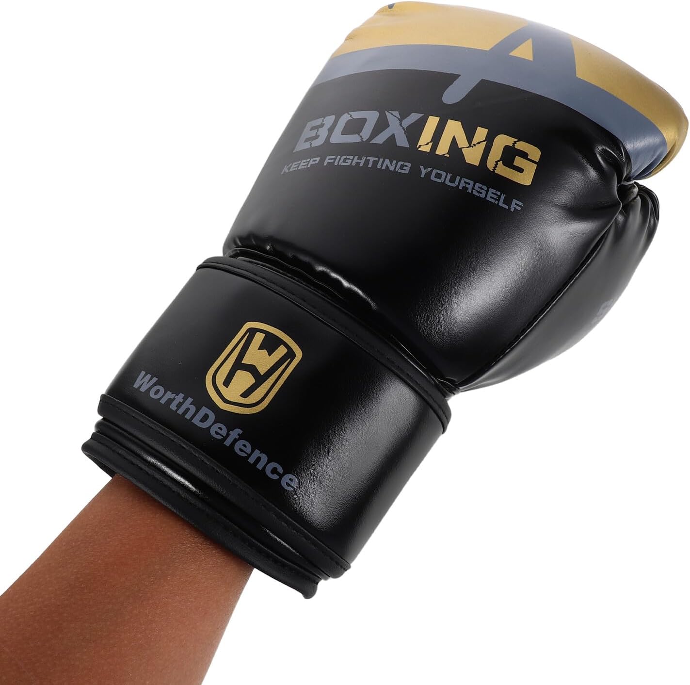 Cabilock Boxing Training Gloves 12oz Unisex Battle Gloves for Men Women Adults Youth Taekwondo Sparring Punching Bag Workout