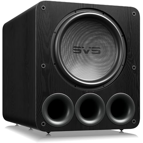 SVS PB-5000 15 Inch Ported Powered Subwoofer (Black Ash)