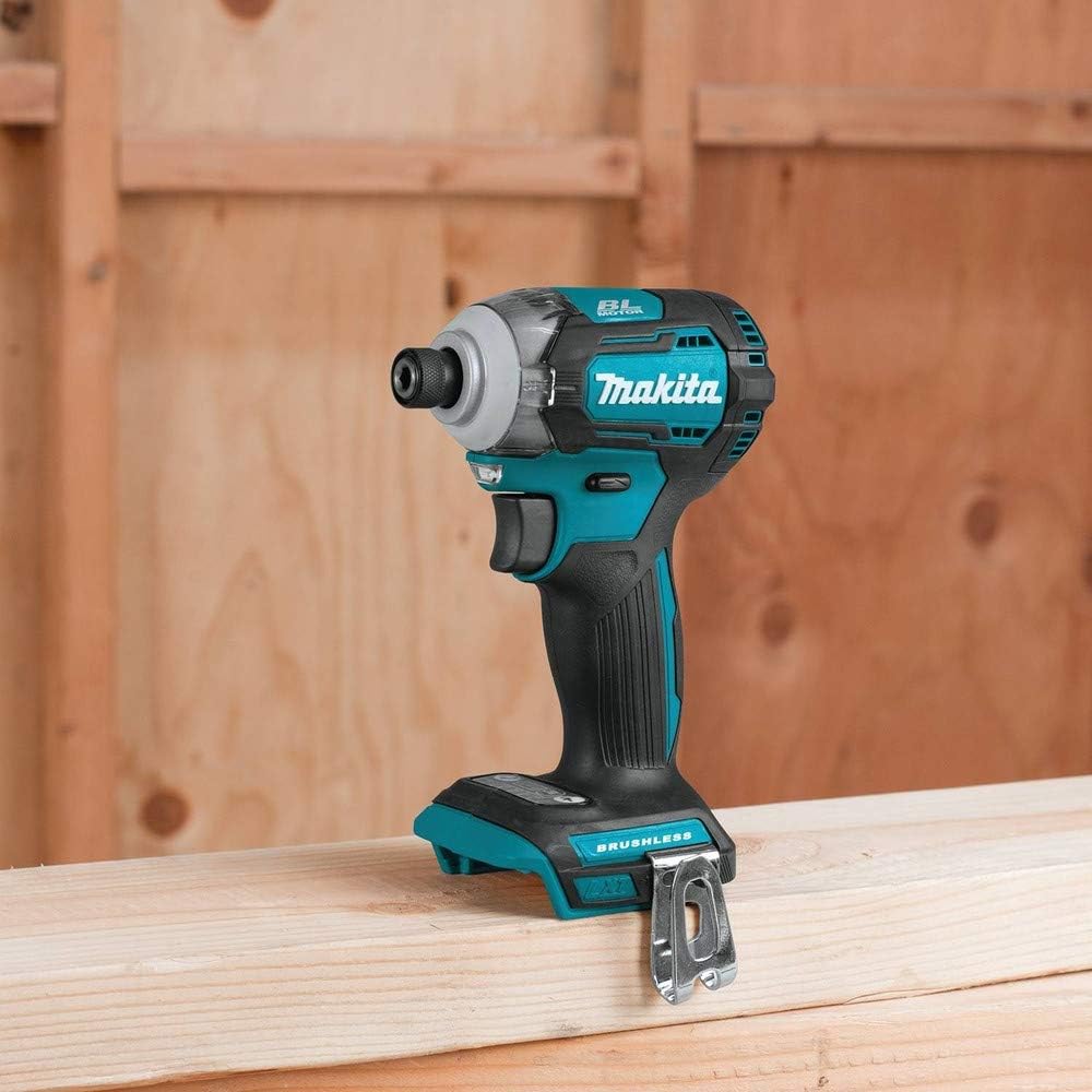 Makita XDT12Z 18V LXT Lithium-Ion Brushless Cordless Quick-Shift Mode 4-Speed Impact Driver, Tool Only,