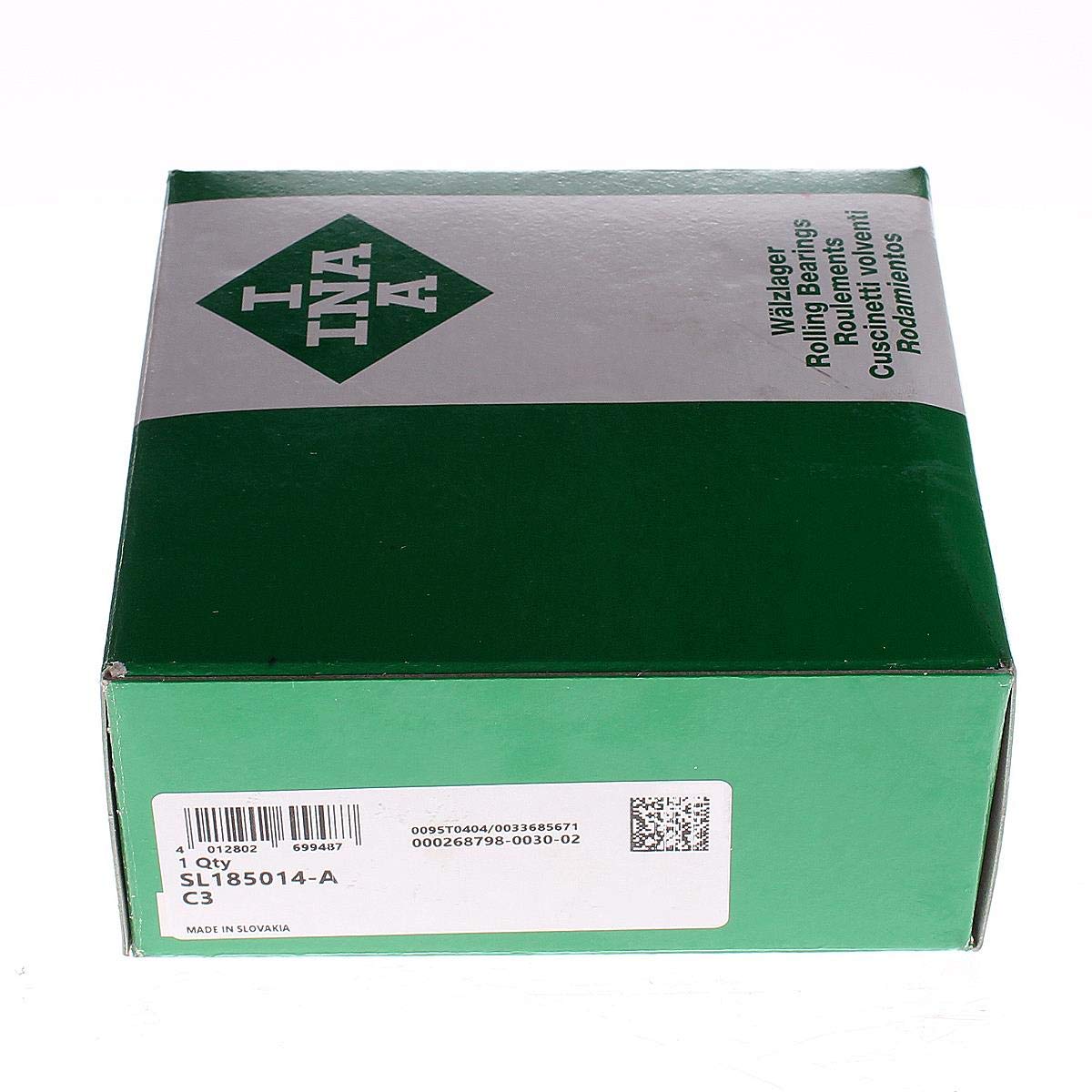 INA SL185014-A-C3 Zylinderrollenlager Bohrungs-Ø 70mm Außen-Durchmesser 110 Drehzahl (max.) 3650 U
