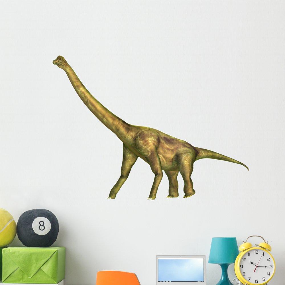 Wallmonkeys Brachiosaurus Wall Decal Peel and Stick Decals for Boys (48 in W x 36 in H) WM83820