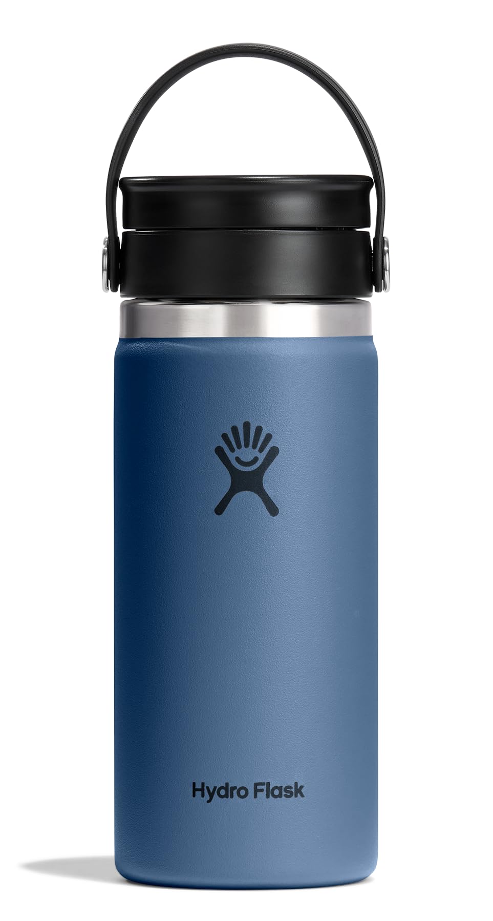 Hydro Flask Flex Sip kubek do kawy – izolowany kubek ze stali nierdzewnej, nie rozlewa się, szczelny podróżny kubek do kawy 470 ml niebieski (Harbor Blue)