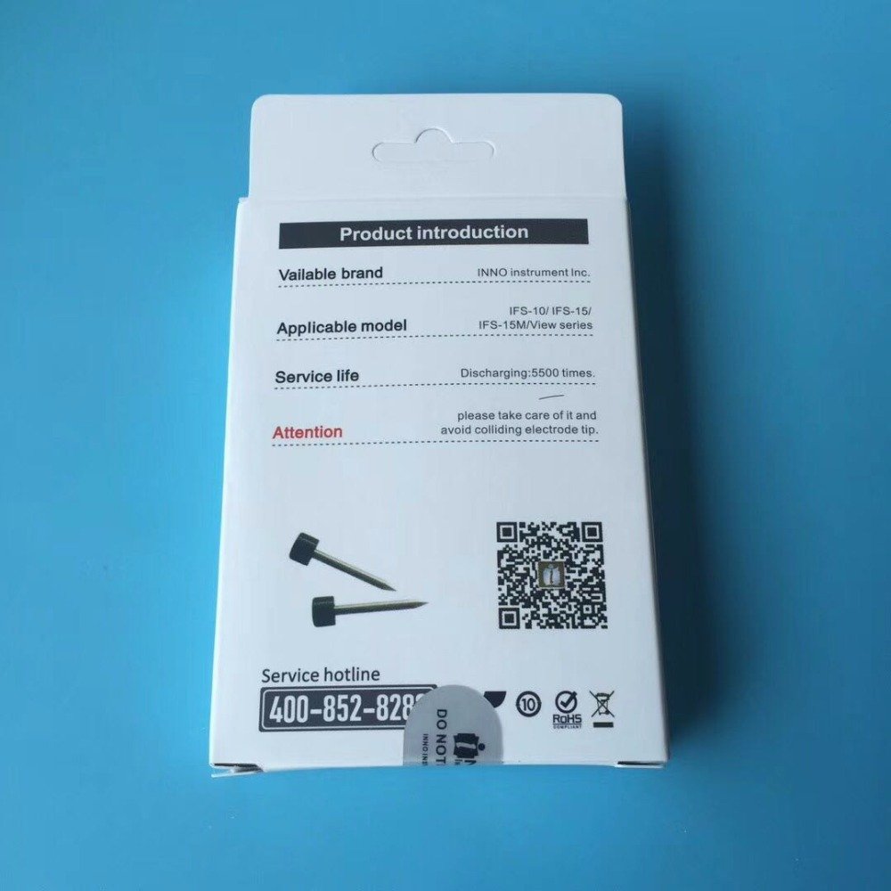 South Korea INNO Original E27 Fiber Optic Replacement Electrodes for INNO IFS-10 IFS-15 IFS-15S View 3 View 5 View 7 Fiber Fusion Splice Electrode Rod