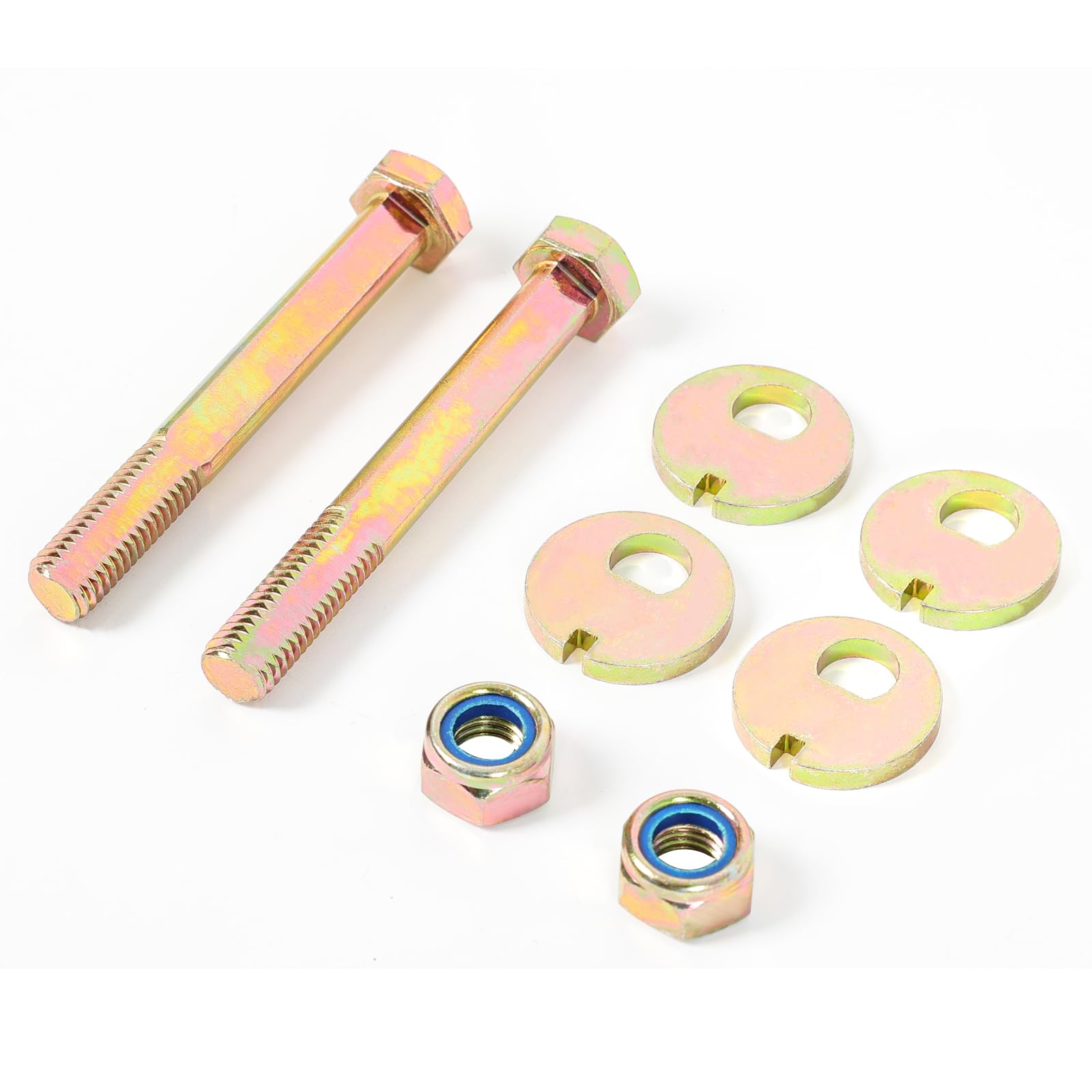 Kojem Control Arm Cam Bolt Kit Compatible with 1997-2018 Jeep Wrangler TJ JK 1993-1998 Grand Cherokee ZJ Alignment Set Front Lower Control Arm