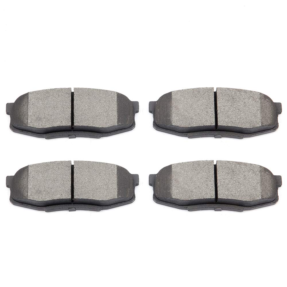 cciyu D1304 Ceramic Rear Brake Pad Set Fit For 2008-2011 2013-2019 For Lexus LX570,2008-2011 2013-2019 For Toyota For Land Cruiser,2008-2019 For Toyota For Sequoia,2007-2019 For Toyota For Tundra
