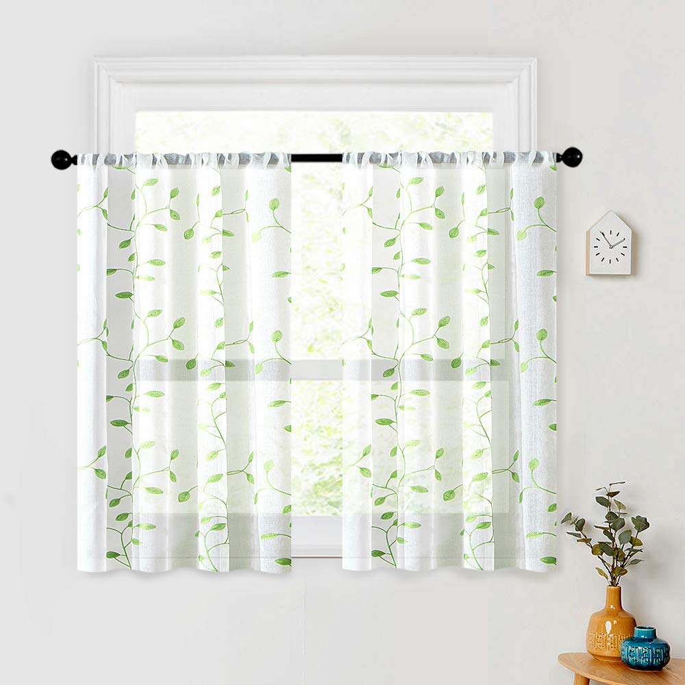 Light Green Kitchen Curtains Curtains & Drapes