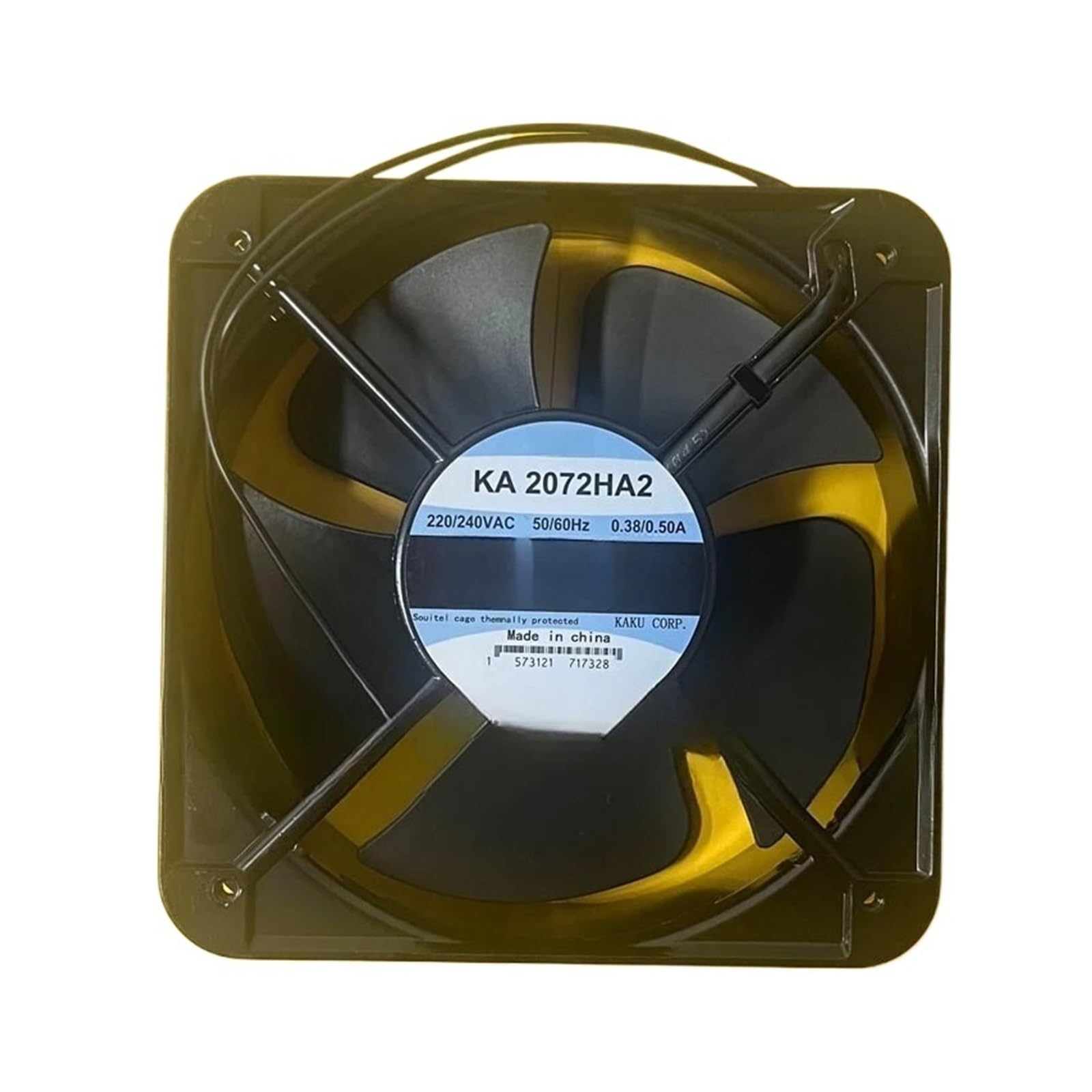BALYDLUL KA2072HA2 AC220V-240V 0.38A/0.50A Cooling Fan