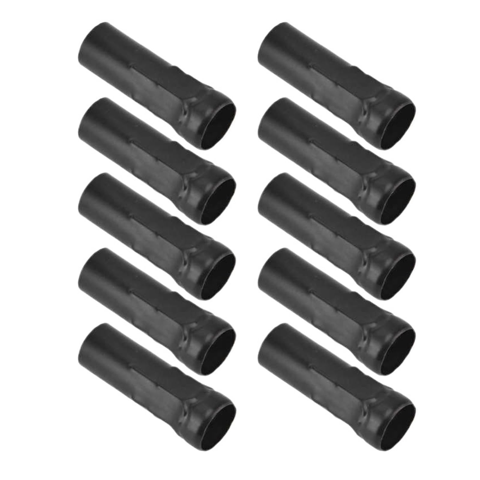 DFGBAPKBL Candle drip Sleeve Tube 25x80mm Lamp Holder Sleeve Metal Tube for Candle Base Lighting Accessories(Black)