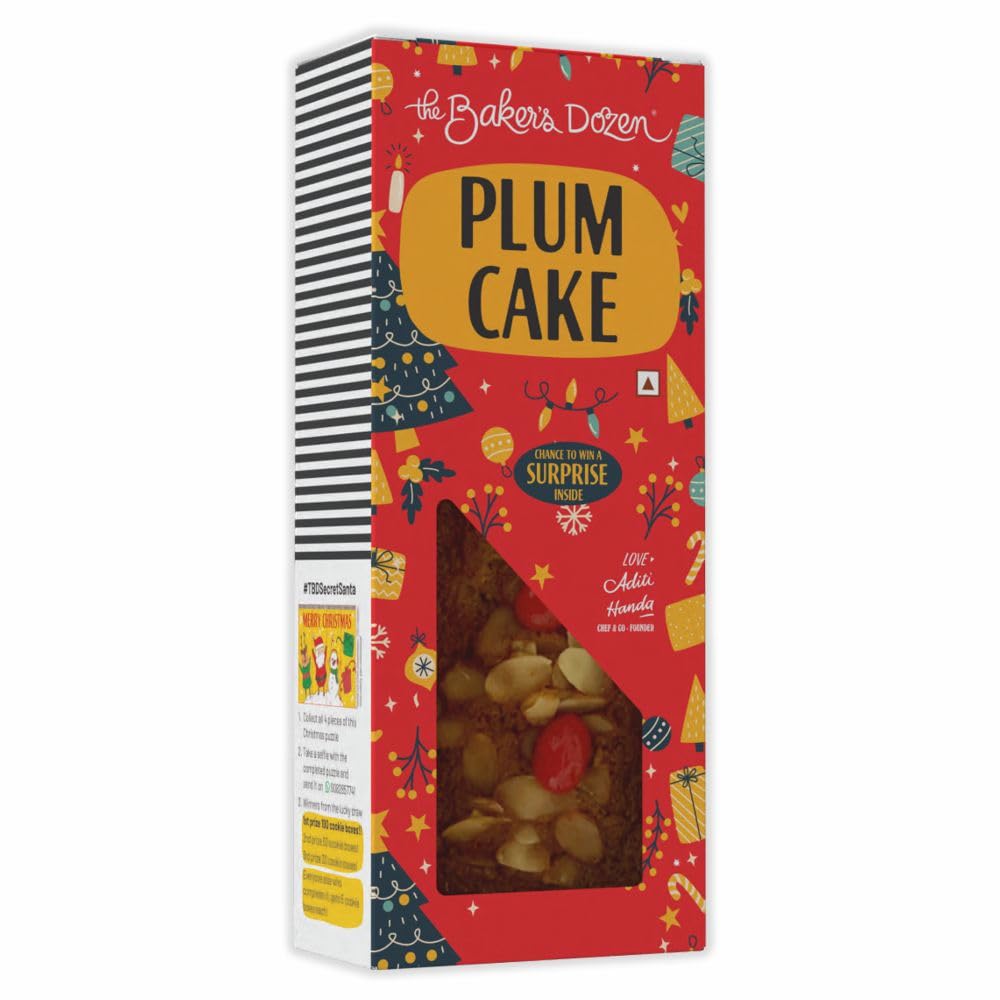 The Baker's Dozen Plum Cake, 300gm
