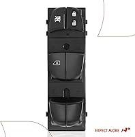 Vista 8 de A-Premium Interruptor de elevalunas maestro del lado del conductor compatible con Nissan Altima 2013-2018, Pathfinder Rogue Sentra Juke 2013-2020