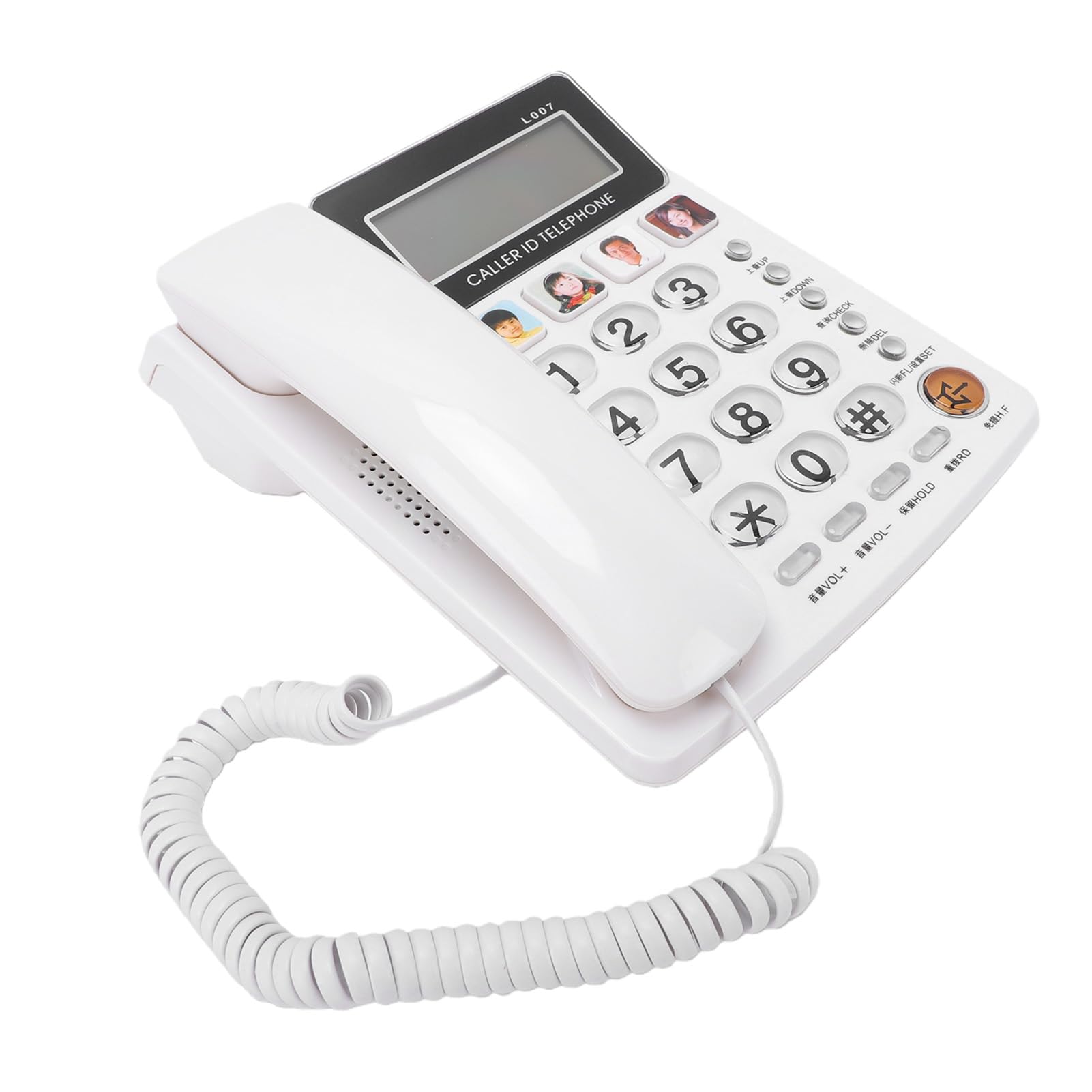 Sorandy Telefono a Filo per Anziani, Volume Alto, Composizione Facile