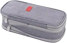 Estojo Escolar de grande capacidade estojo box organizador necessaire para lápis Marca: Calmfy