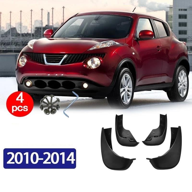 Garde-boue Juke 2010-2014 pour stopper les impacts de gravillons sur les bas de caisse - 3