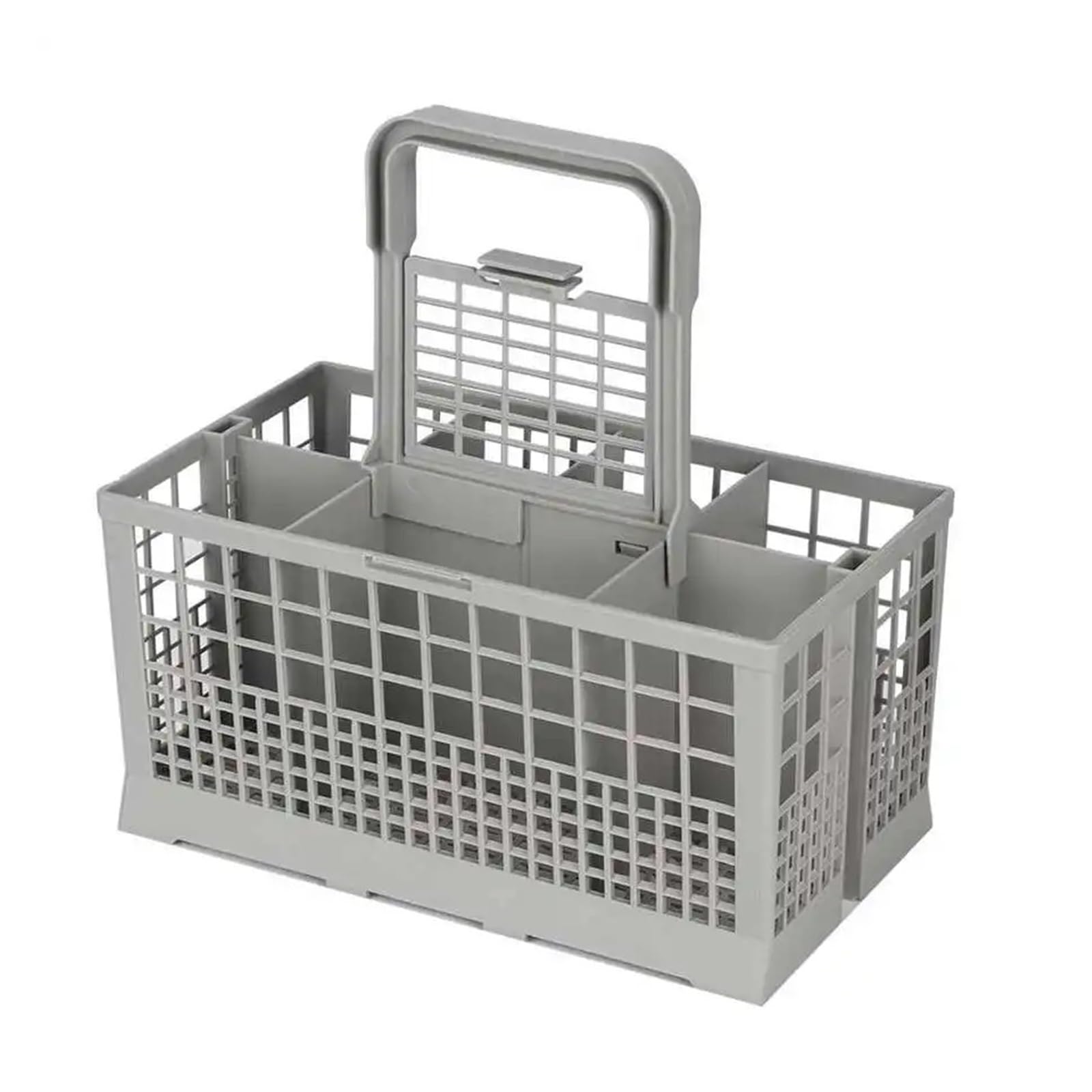 Replacement Dishwasher Cutlery Basket, Compatible For KitchenAid, GE, 7 Compartments Kitchen Utensil Storage Accessory
