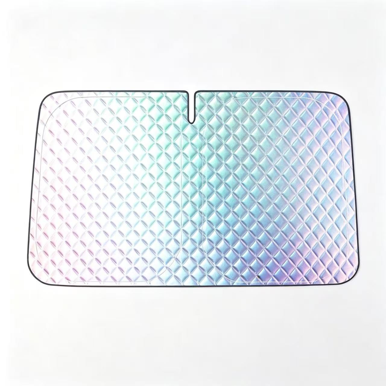 YDSTNiu 1 pack windshield sun shade fits for Volvo V90/Kombi (ab Bj.2016), sun visor polyester fabric heat reflective UV protector foldable shielding interior accessory