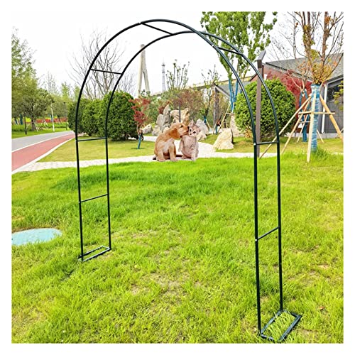 Arche large résistante aux intempéries en métal noble pour grand jardin
