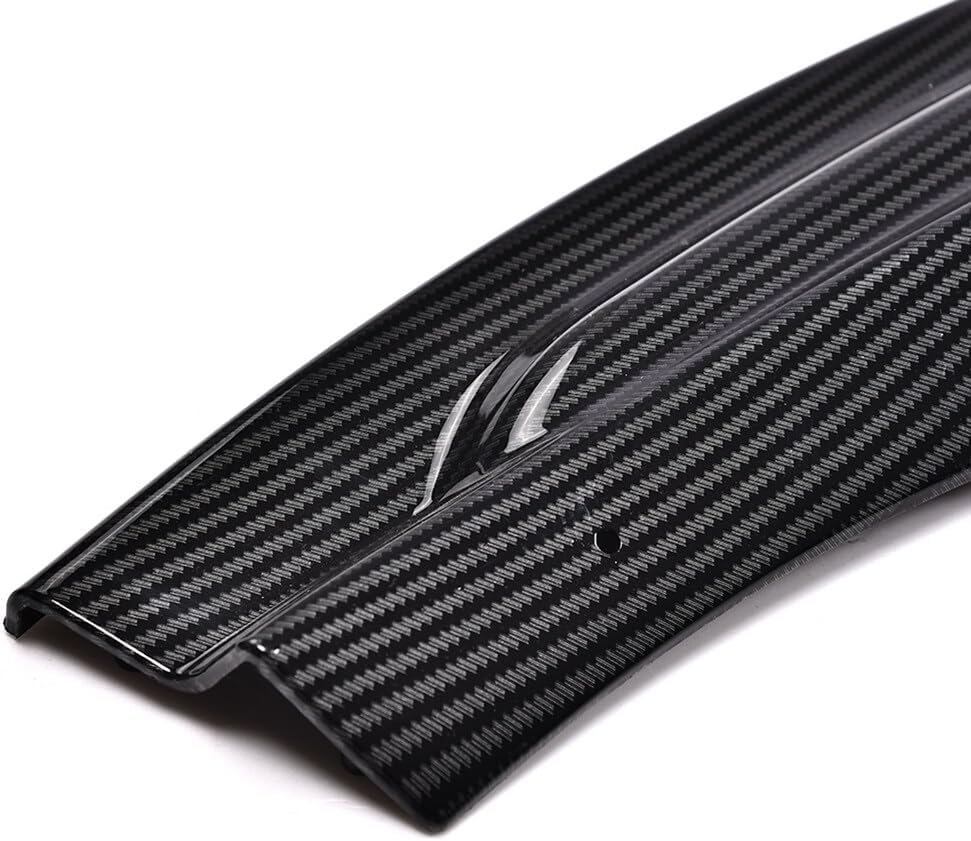 SCITOO Glossy Carbon Look Front Bumper Lip Fits for 2014-2016 For Lexus For IS250 IS350 F-SPORT PP Front Lip Spoiler