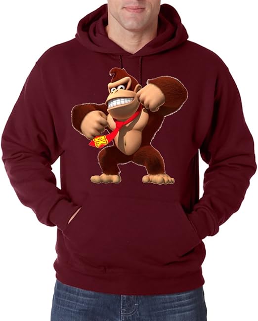 TRVPPY Herren Hoodie Kapuzenpullover Modell Donkey Kong Amazon.de