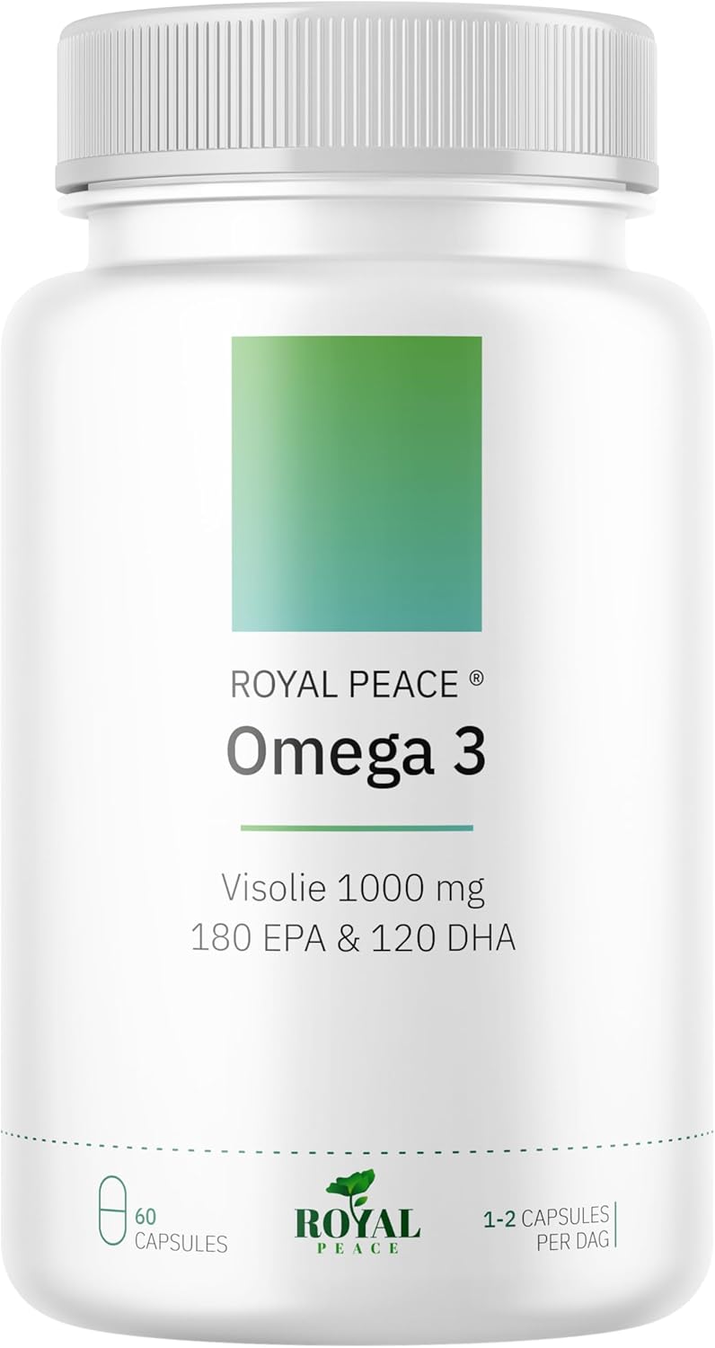 Omega 3 1000mg 180 EPA & 120 DHA – Capsules – Man & Vrouw