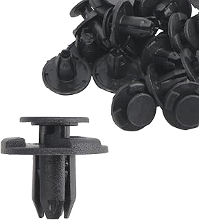 MOTOALL 50 Pcs Cowl Bumper Engine Cowl Bumper Fender Push Type Clips for Nissan Murano Altima Maxima Xterra Frontier Sentra, for Infiniti FX35 FX45 G25 G35 G37, Replacement for 01553-05323