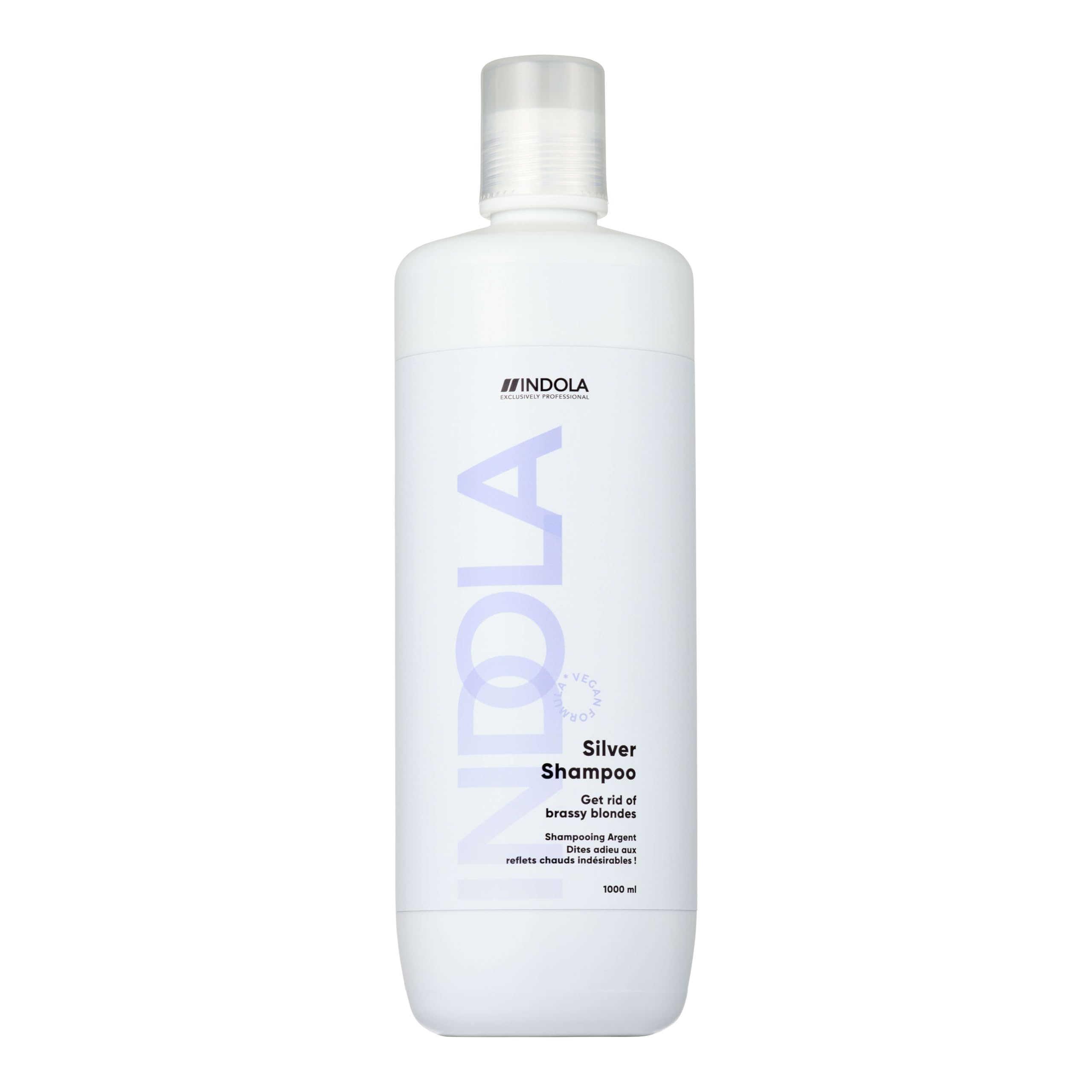 Indola Special Grey Hair Removal Shampoo 300ml Brightens, Moisturises and Reduces Warm Tones