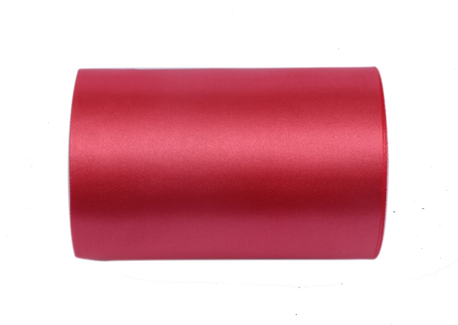 YYCRAFT 6 Inch Wide Satin Ribbon Satin Fabric Spool for Grand Opening Cutting Ceremony Wedding Birthday Party Decoration Gift Craft (22 Yards,Coral) โ image 1