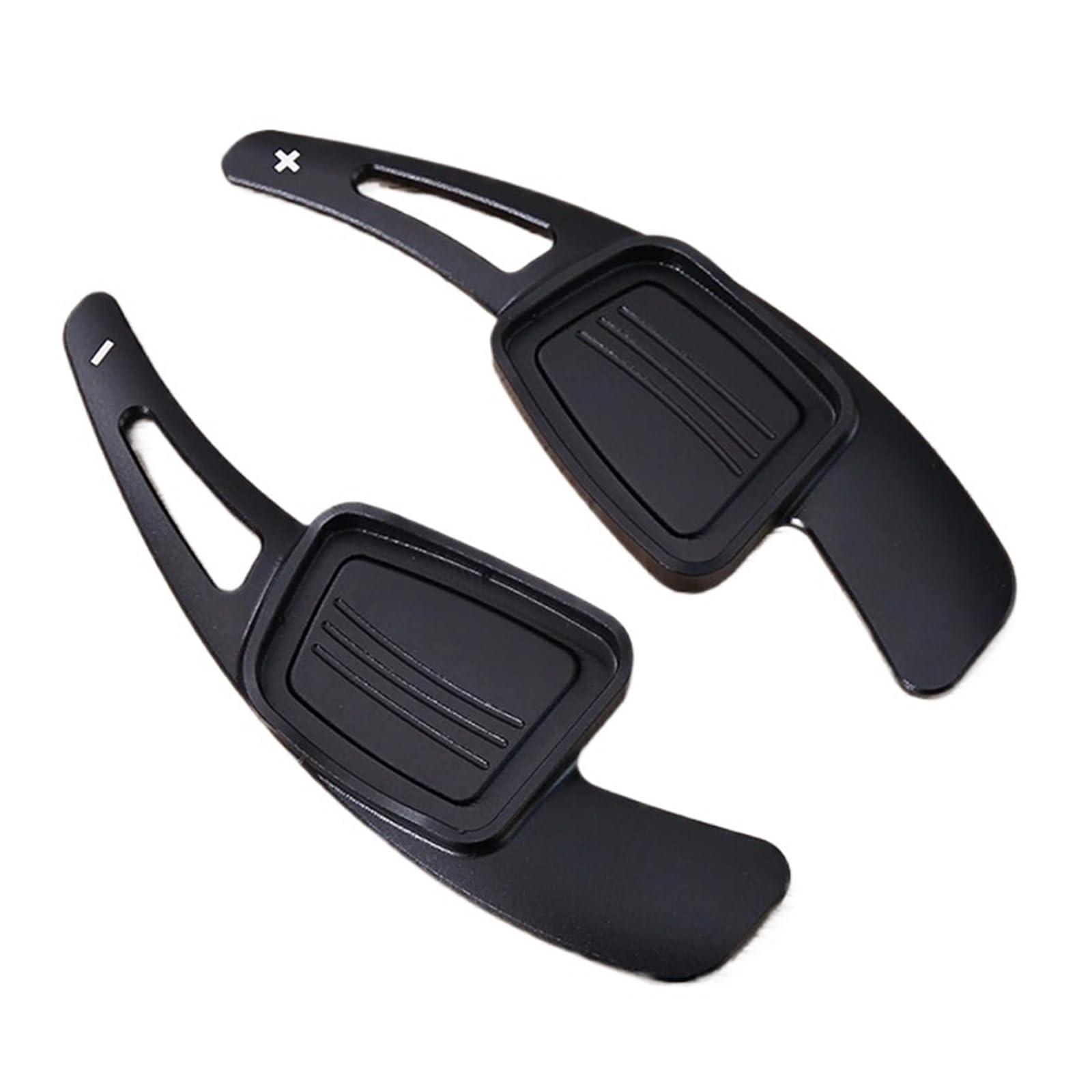 Immlsx Black Car Shift Paddle For A3 S3 For A5 S5 For A4 S4 B9 For Q7 Tt For Tts Sq5l Car Steering Wheel Shift Paddle Shifter Extension Aluminum Gear Shifter Paddles(Black)