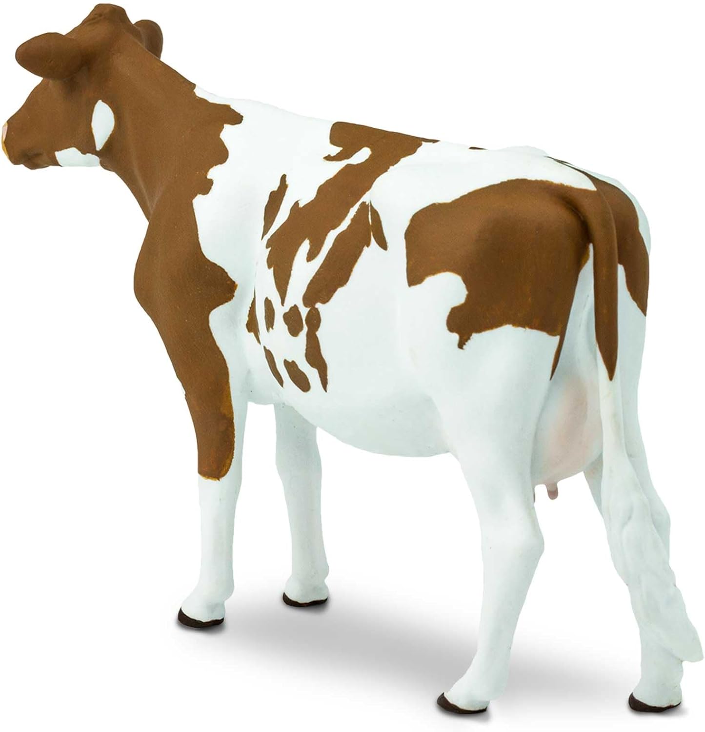 Safari Ltd. Ayrshire Cow Figurine - Lifelike 5.25" Model Figure - Educational Toy for Boys, Girls, and Kids Ages 3+