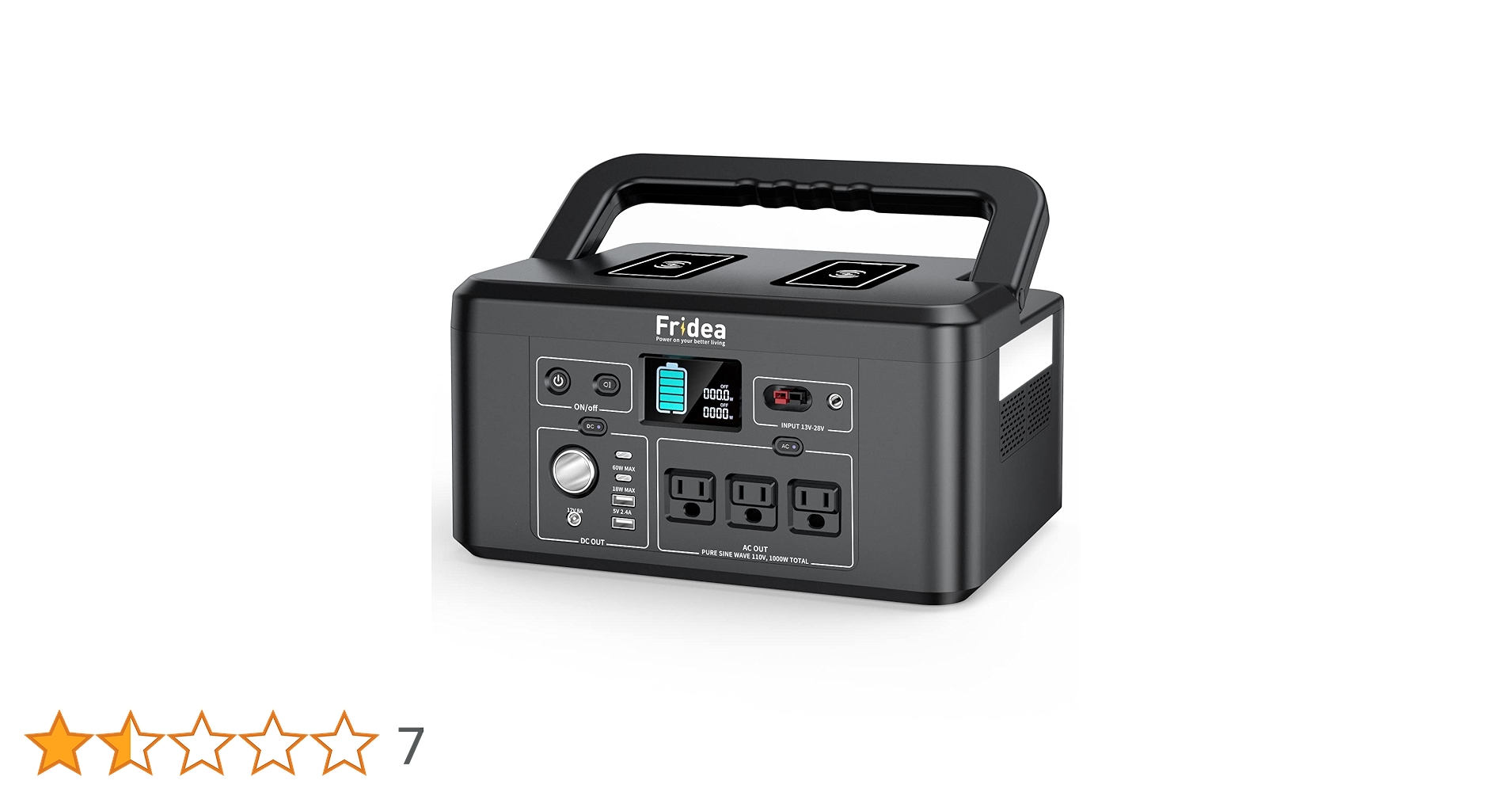＊展示品＊95000→52000　ポータブル電源 大容量 正弦波 1000w ポータブル電源 大容量 正弦波 208000mAh 750W TRTO-PB750
