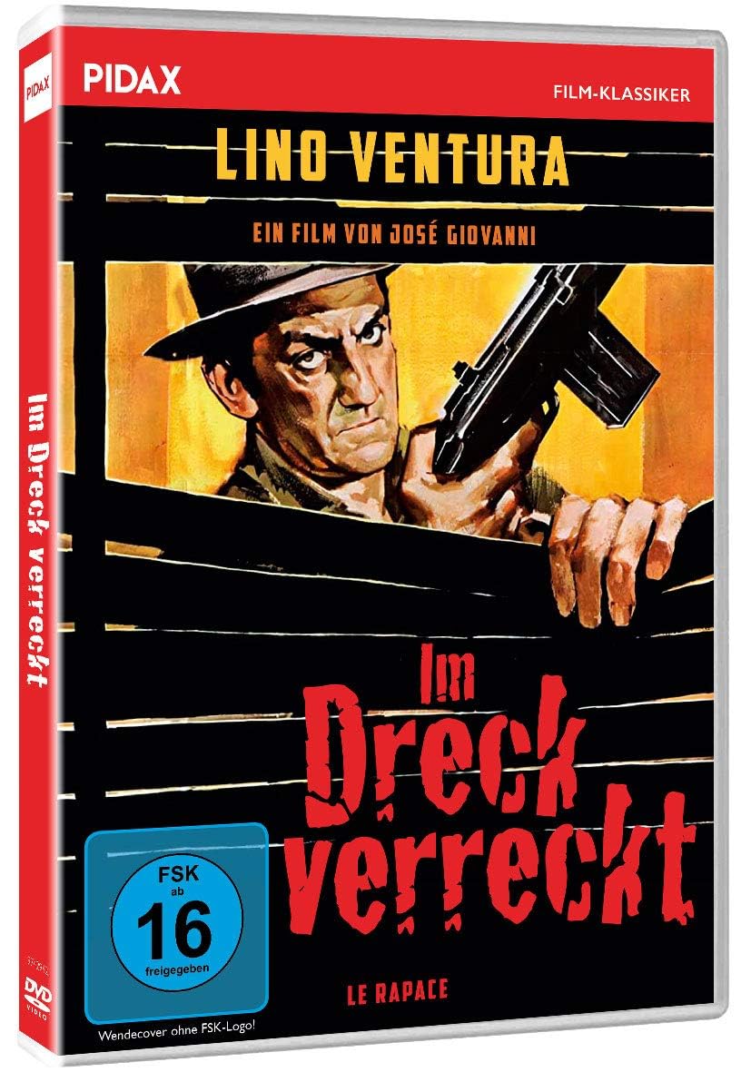 Im Dreck verreckt (Le Rapace) / Spannender Thriller mit Lino Ventura (Pidax Film-Klassiker)