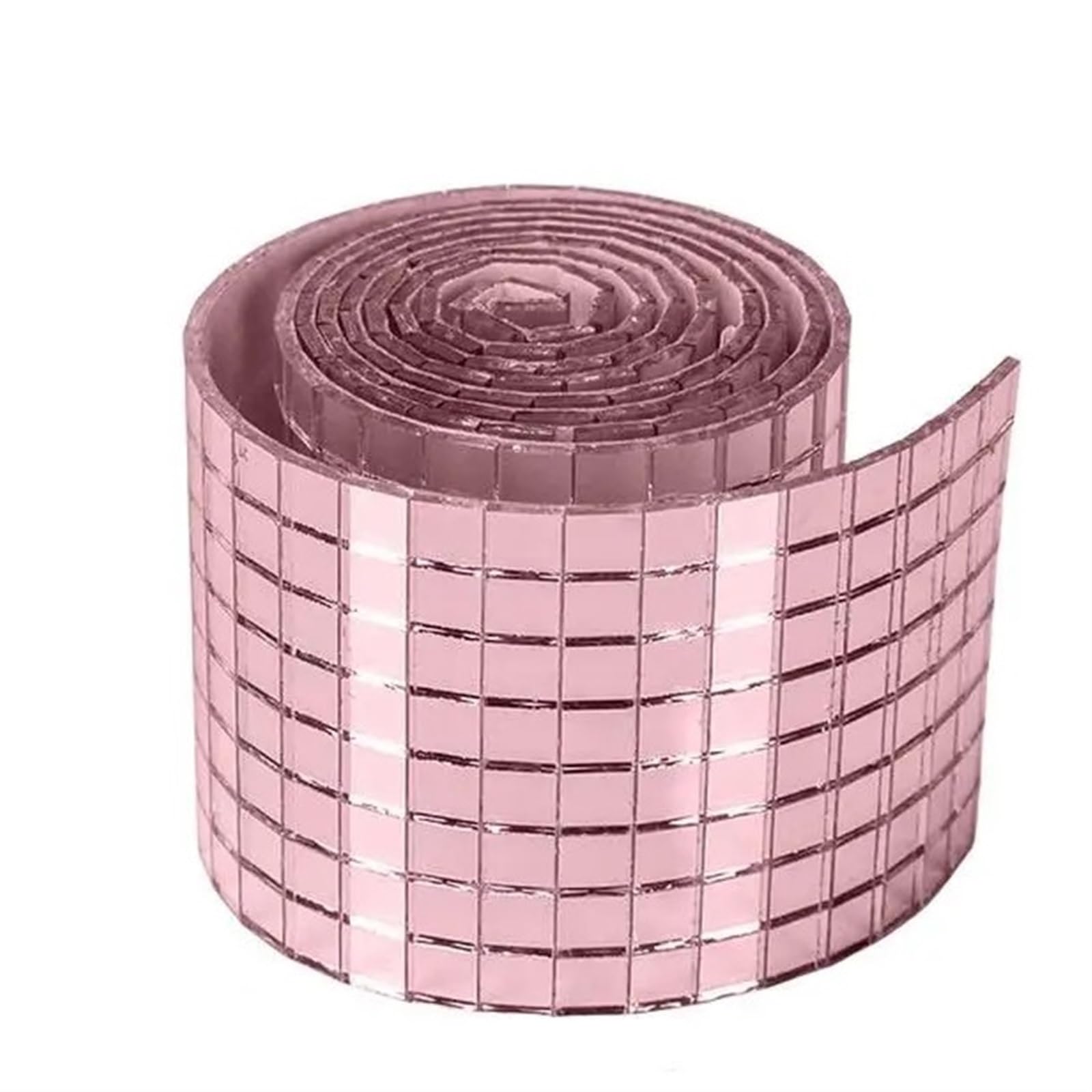 Ekalgretra Grey Mosaic Making Supplies 1Pcs Self Adhesive Mini Squar Mirror Tiles For Jewelry Making(Grey)