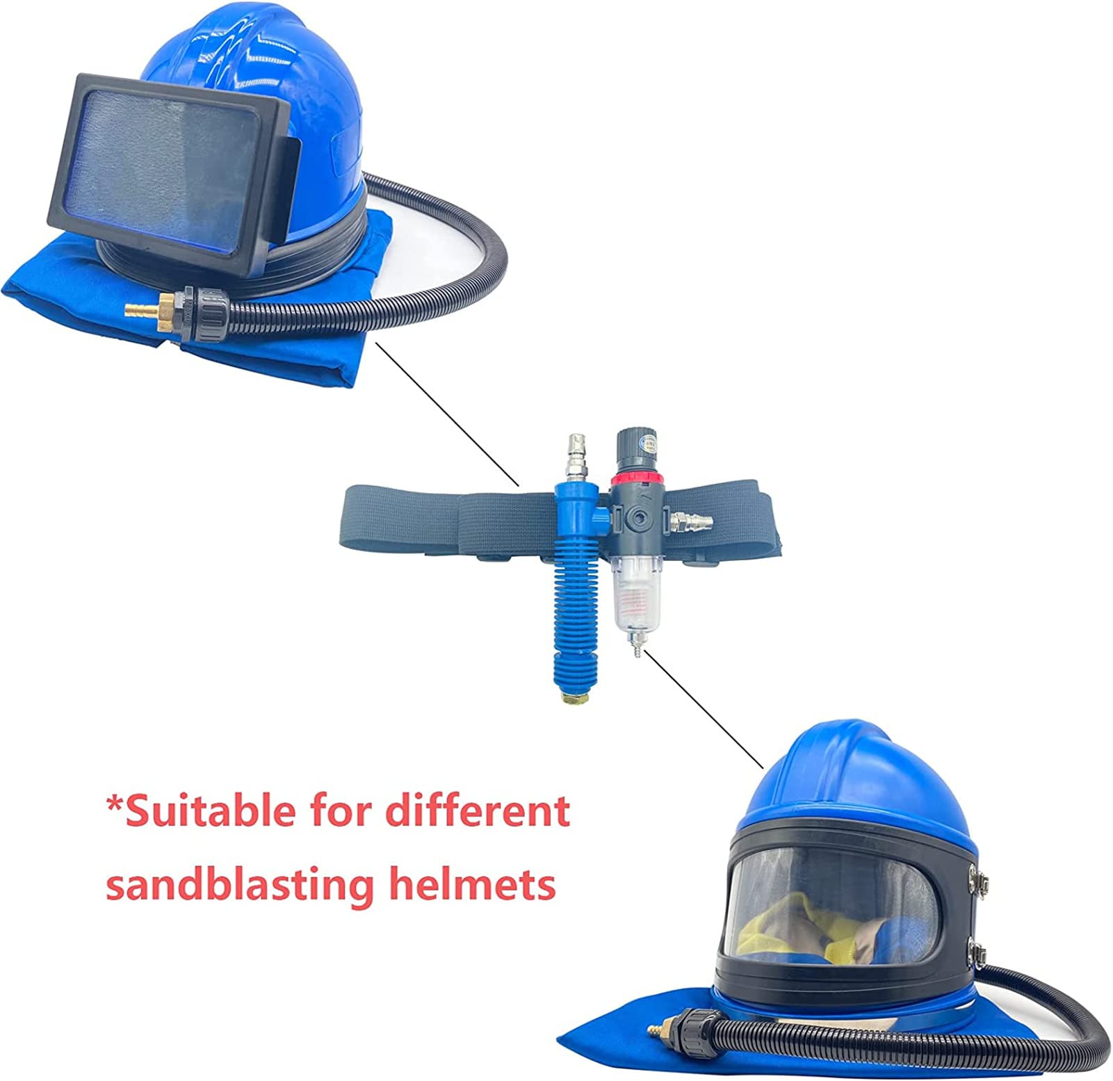 Thermostat de sablage pour casque de sablage, refroidisseur d'air portable pour les travaux de haute température et de soudage