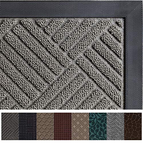 Gorilla Grip Original Durable Rubber Door Mat, 72x24, Heavy Duty Runner Doormat